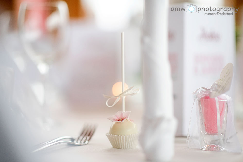 Gastgeschenke Hochzeit cake pop