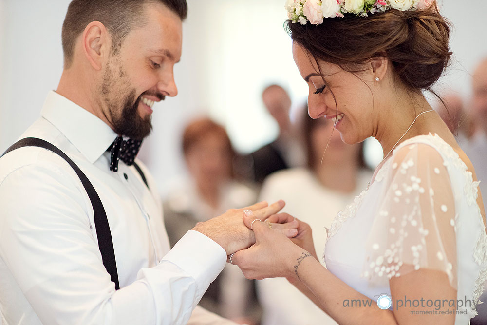 hochzeitsfotograf langenselbold frankfurt Standesamt ringe