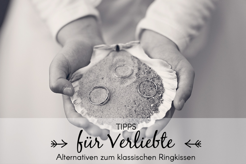 Für Verliebte | Alternativen zum klassischen Ringkissen