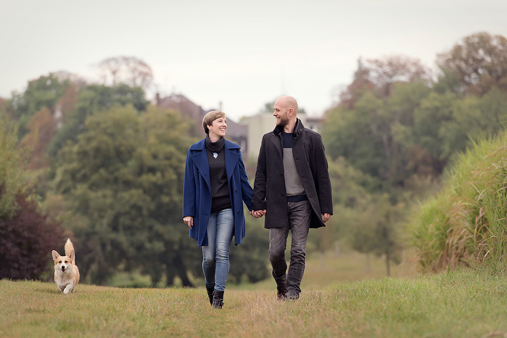 hochzeitsfotograf frankfurt heiraten in hessen herbstliche bilder fotoshooting mit hund nidderau fotografin