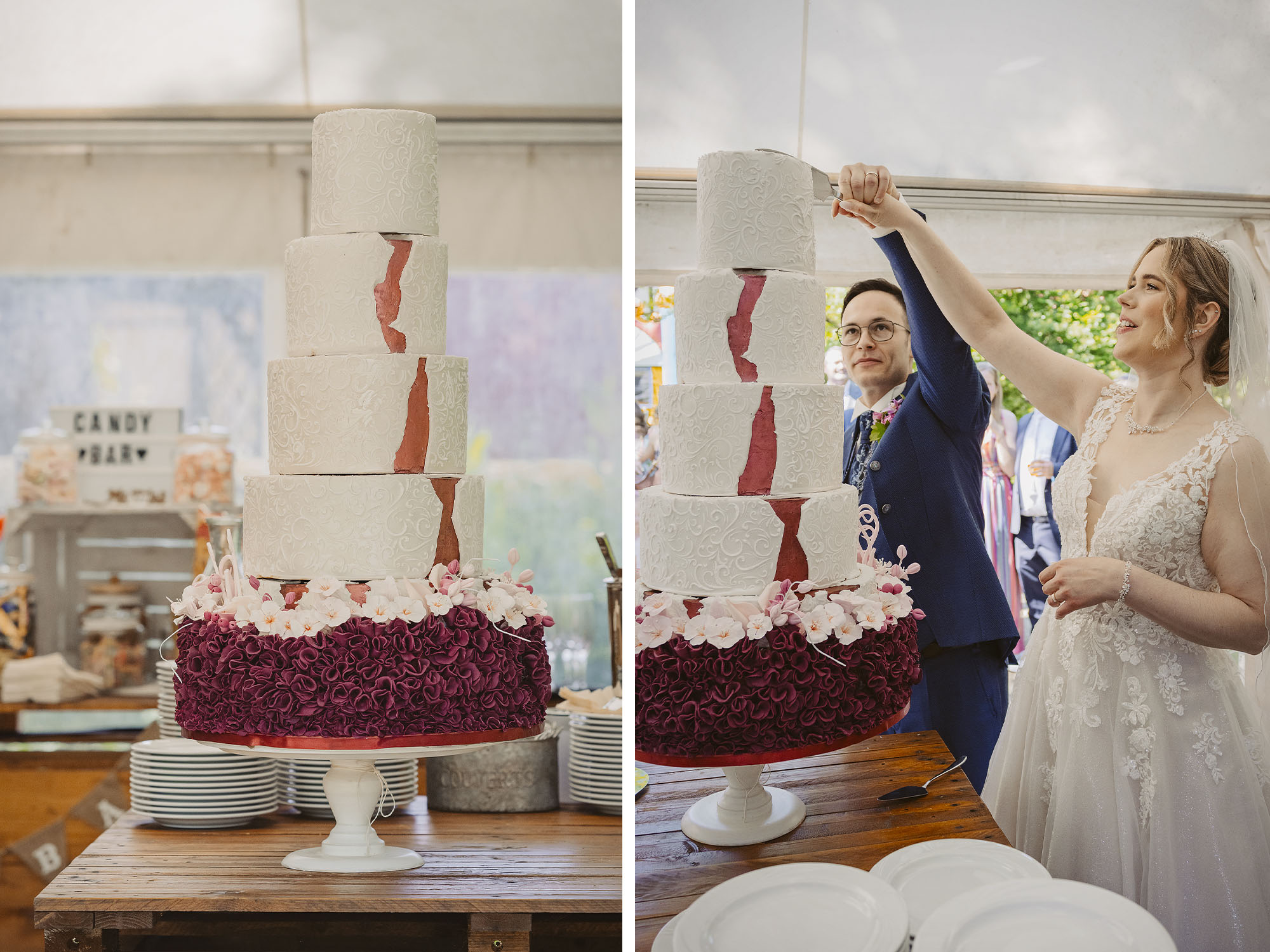hochzeitstorte torte anschneiden tradition Hochzeit frankfurt fotografin ranstadt wetterau heiraten in hessen brautpaar brautstrauss hochzeitsdeko freie trauung standesamt Hochzeitslocation Schloss romrod trauredner thomas Hoffmann