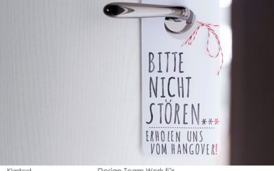 Bitte nicht stören ;)